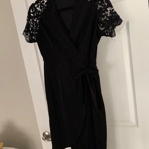 SUPER cute crisscross front dress